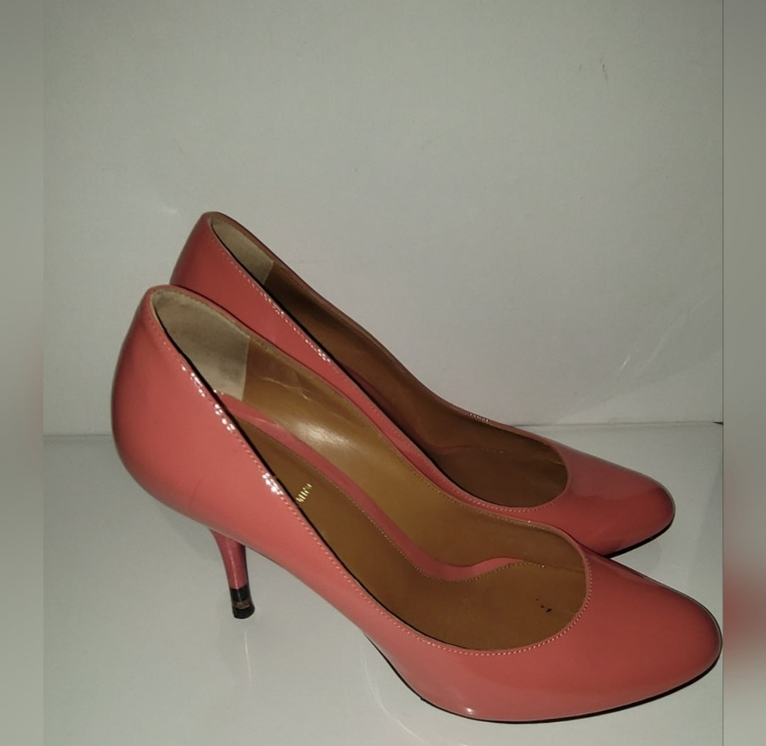 Authentic FENDI Glossy Patent Leather Heels