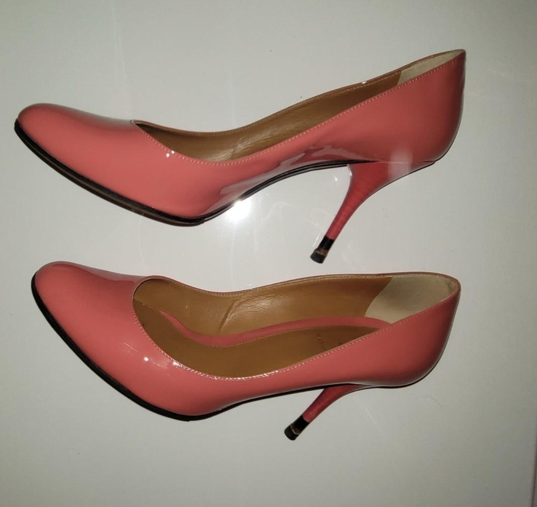 Authentic FENDI Glossy Patent Leather Heels